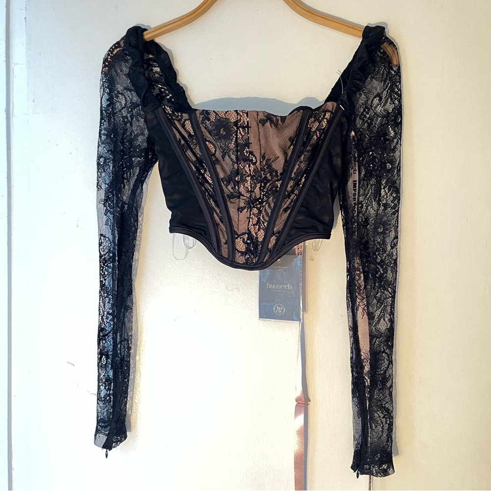 House of CB corset lace top